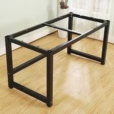 100% Inspection Fabrication Customized Removable Adjustable Metal Bar Table Base Frame