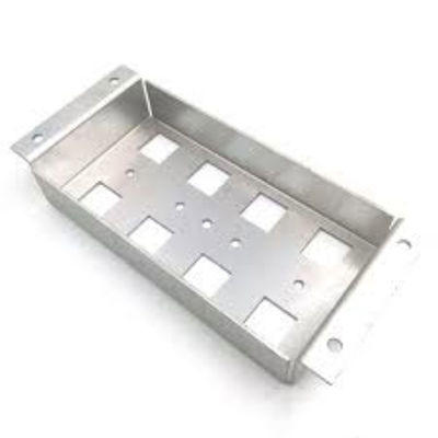 Steel Bending Parts Fabrication in Powder Coated Finish for Machinery Industry