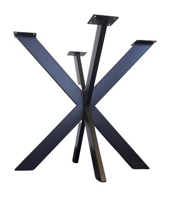 Customized Trestle Pedestal Style Table Tubing Metal Base with Steel Tube Durability
