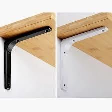 Customized Thickness Steel Wall Mounted Shelf Brackets for Space Saving at Low Prices