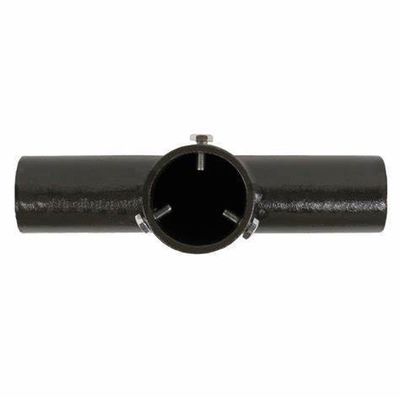 Durable Cast Iron Stand for 5 Inch Square Poles Customized 90 Degree Tenon Adapter