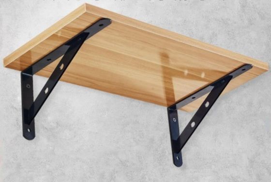 Stamping Punching Bending Process Custom Powder Coating Welding Shelf Bracket