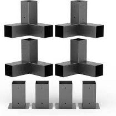 Customer's Request Our Steel Pergola Brackets Kit is Made in with Various Thicknesses