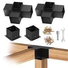 Customer's Request Our Steel Pergola Brackets Kit is Made in with Various Thicknesses