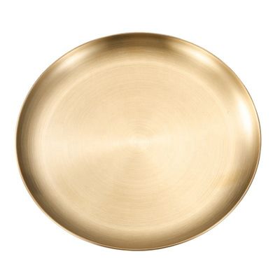 Stamping Process Custom Stainless Steel Dinner Plates for Professional Applications