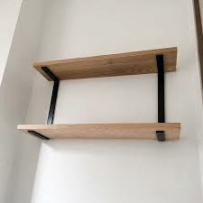 Customized Thickness Wall Mounted Shelf Brackets at Low Prices with Steel Material