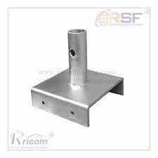 Affordable Customized Stainless Steel Base Plates with Second Operation and E-coating