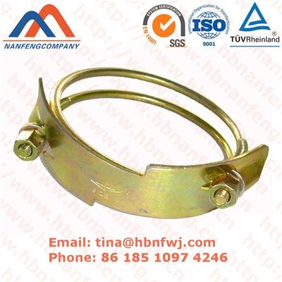 Customized Heavy Duty Black Powder Coated Stainless Steel Pipe Wall Mounting Brackets for OEM