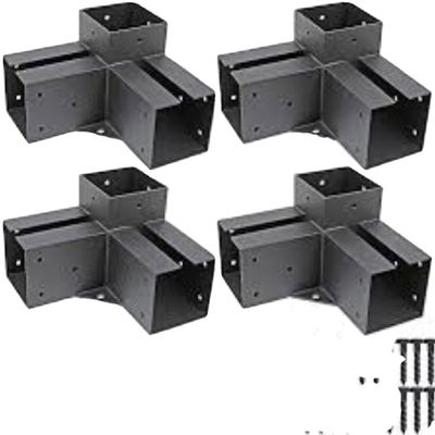 Inspection In-house/Third Party Customized Steel Pergola Brackets Kit with Customized Size