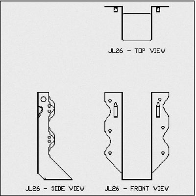 ISO9001 2015 Certified Galvanized Plate Joist Hanger for Strong Structural Support