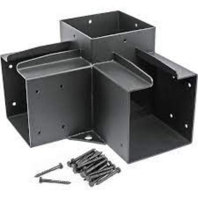 0.4-3mm Thickness Stainless Steel or Brass Pergola Brackets Kit for Customization