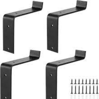 Customized Size Steel Wall Mounted Shelf Brackets with Excellent at Affordable Prices