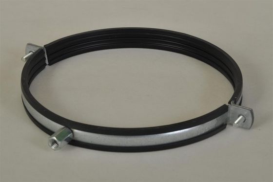 Steel/Aluminum/Brass/Copper/Iron/Carbon steel Heavy Duty Rubber Coated Clamps for Pipes
