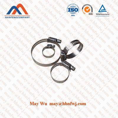 Affordable Stainless Steel Hose Clamps with Customized Sizes and Bending Process