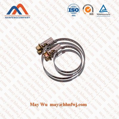 Affordable Stainless Steel Hose Clamps with Customized Sizes and Bending Process