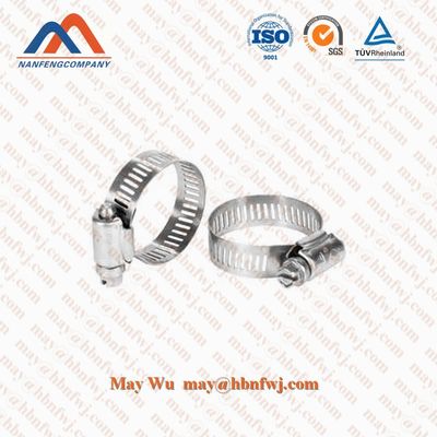 Affordable Stainless Steel Hose Clamps with Customized Sizes and Bending Process