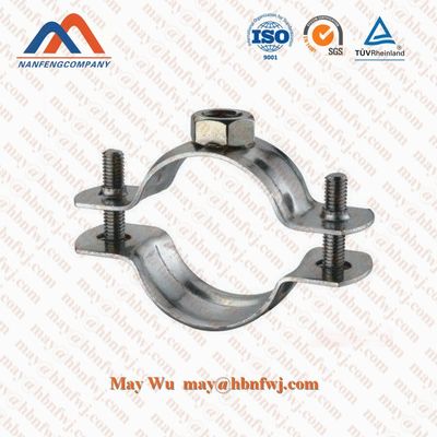 Customized Size Metal Clamps Affordable Galvanized Steel for Industrial Applications
