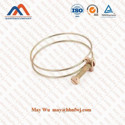 Stamping Hardware Parts Stainless Steel Metal Pole Clamps with Thumb Screw