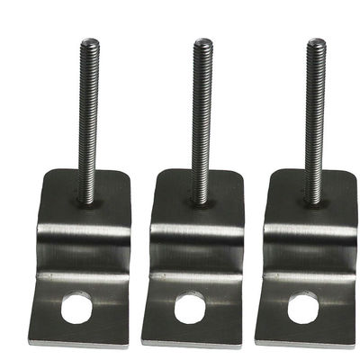 Acceptable Small Order Nanfeng Customized Stamping Black Metal Bracket Custom Service