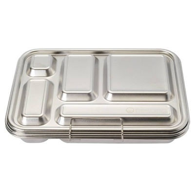 Customized Stainless Steel Lunch Box with 5 Compartments Heavy Duty and Power Coated