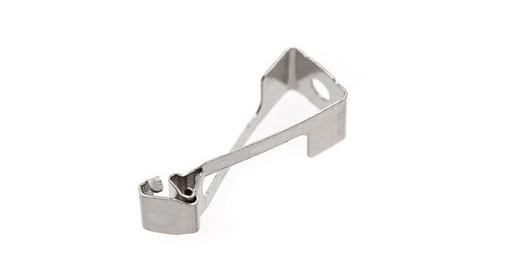 Custom Made Steel Nature Color Fourslide Stamping Multi Slide Flat Spring Metal Clips