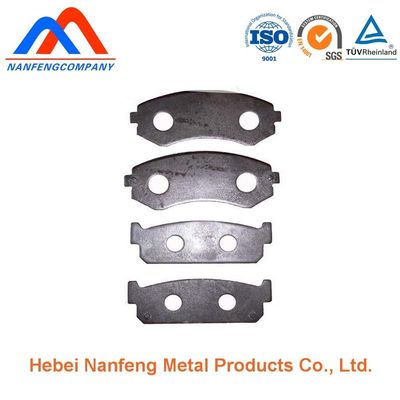 0.4-3mm Thickness Anodized Custom Sheet Metal Brake Pad Stamping Parts for Industrial