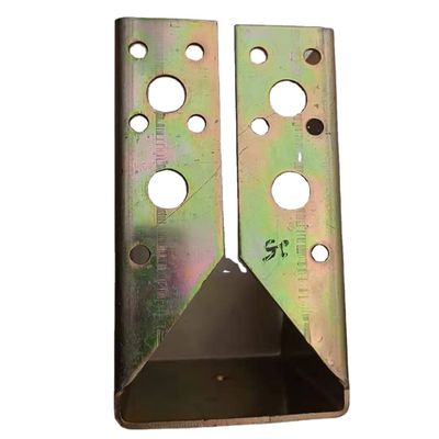 Customized Wooden House Structural Connectors Industrial Metal Brackets Thickness 0.4-3mm