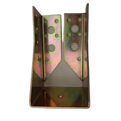 Customized Wooden House Structural Connectors Industrial Metal Brackets Thickness 0.4-3mm