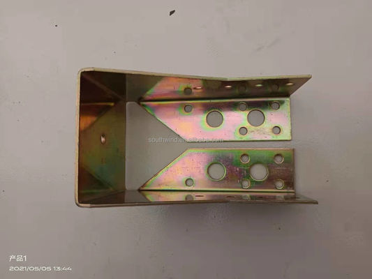 Customized Wooden House Structural Connectors Industrial Metal Brackets Thickness 0.4-3mm