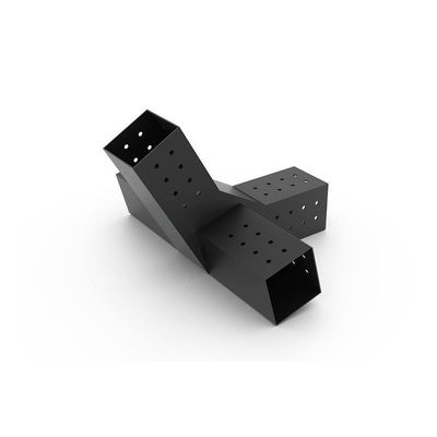Steel Brackets Modular Pergola Brackets Boot for Customized Elevated Wood Stand Kit