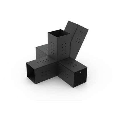 Steel Brackets Modular Pergola Brackets Boot for Customized Elevated Wood Stand Kit