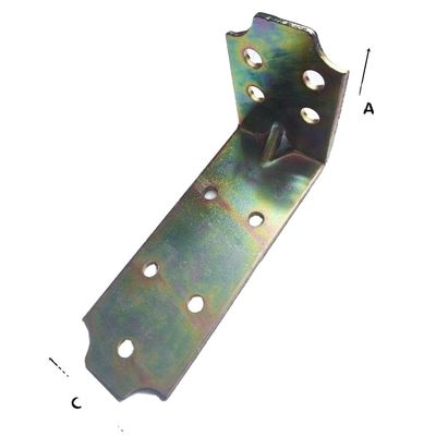 Shelf Customized Wood Connector Joist Hanger for Wooden House Stamping Punching Bending