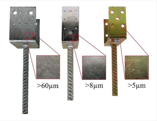 Galvanized Steel Joist Hangers for Custom Bending Process by Stamping Punching