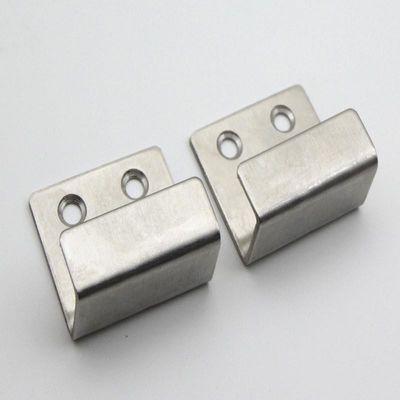 0.4--3mm Thickness Aluminum Stamping Hardware Steel Metal U Bracket Wall Mounting Bracket