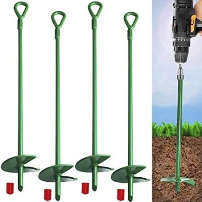 Custom OEM Earth Augers Anchor Spiral Ground Anchor for Agricultural Applications
