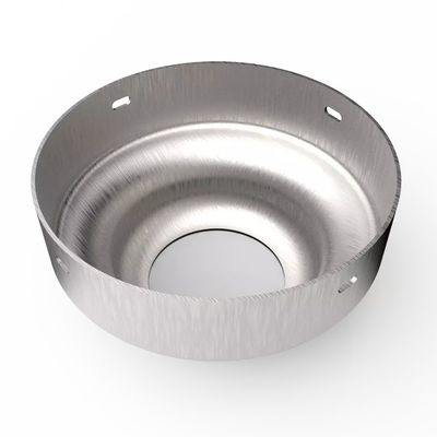 Aluminum Deep Drawn Fabrication Sheet Metal Stamping for Dacromet Coated Metal Lids