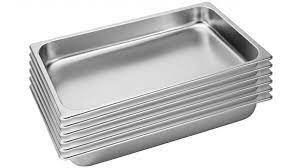 Customization 304 Stainless Steel Rectangular Square Oven Tray with Aluminum Material