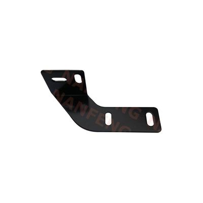 Aluminum Polishing Metal Wall Floating Shelf Bracket for Open Shelf in Black Color
