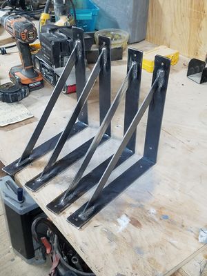 Custom OEM Brass Wall Bracket for Shelf and Stamping Process by Nanfeng