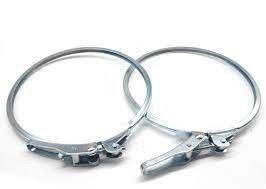 Customized Size Galvanized Steel Gose Clamps Lead Time 15-25 Working Days Affordable