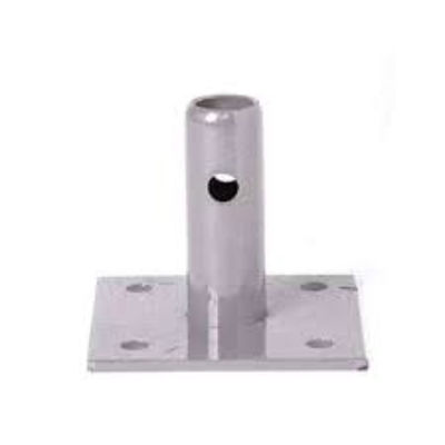 Steel and Stainless Steel Floor Mount Base Plate for Automotive Industry Customized