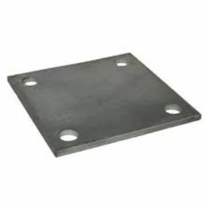 Custom Made Stainless Steel Fabrication Straight Base Plates for Your Requirements