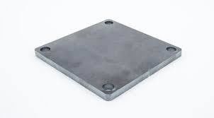 Custom Made Stainless Steel Fabrication Straight Base Plates for Your Requirements