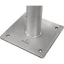 Ltd Customized Steel and Stainless Steel Floor Mount Base Plate for Bending Operation