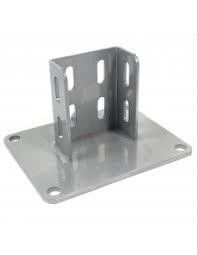 Automated Press Line Customized Floor Mount Base Plate with Steel and Stainless Steel