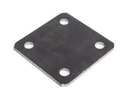 Custom Made Stainless Steel Fabrication Straight Base Plates with at Affordable Prices