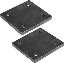 Precise Stamping Stainless Steel Straight Base Plates with ISO9001 2008 Certification