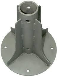 Steel Floor Mount Base Plate Customized Manufacturing Service in OEM ODM Stamping Parts