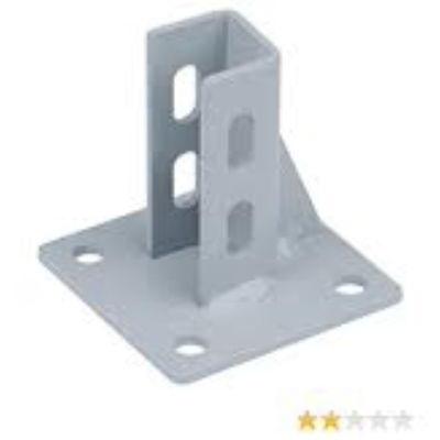 Affordable Steel and Stainless Steel Floor Mount Base Plate with Customized Design