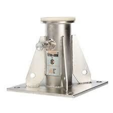 Affordable Steel and Stainless Steel Floor Mount Base Plate with Customized Design
